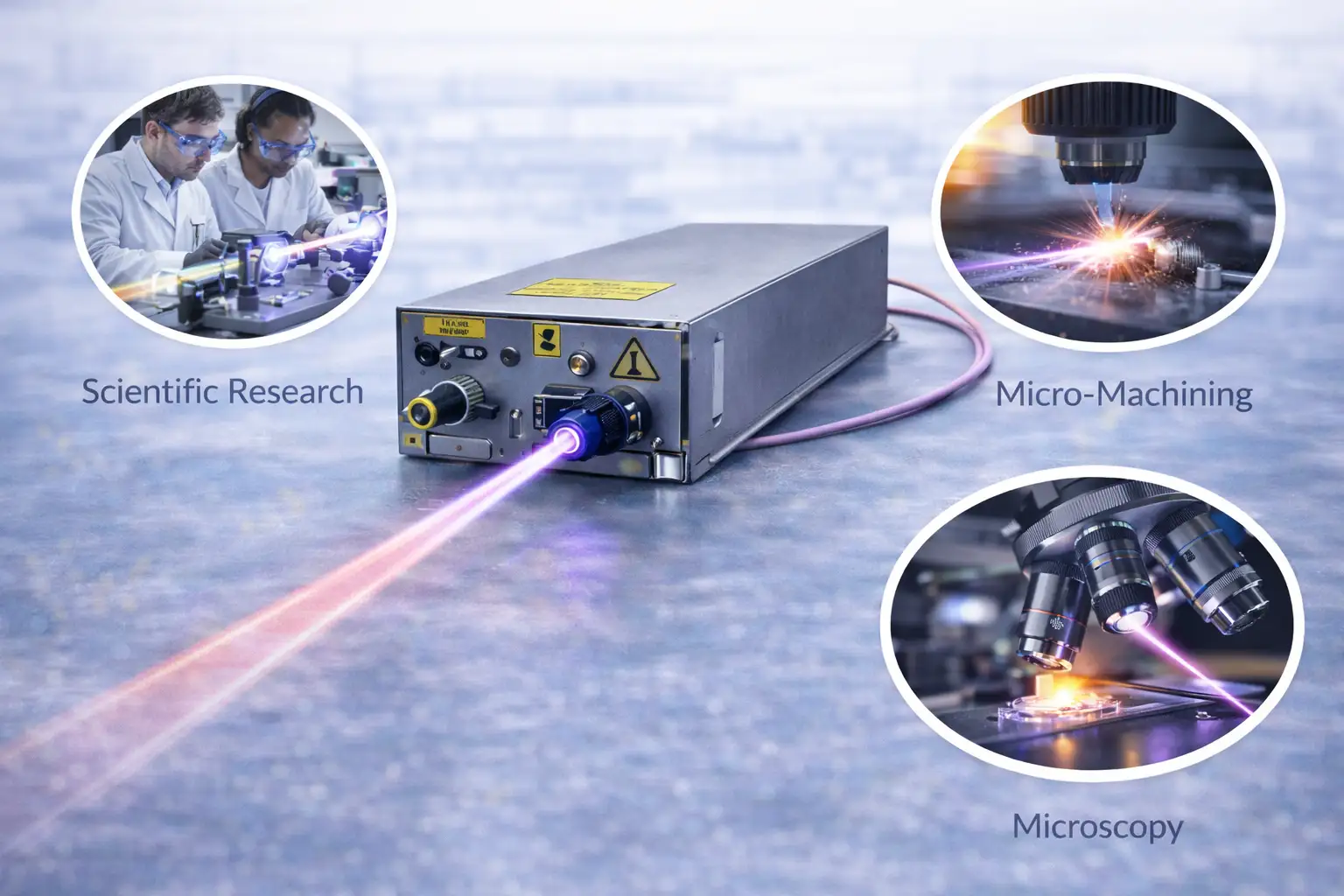 Femtosecond Fiber Laser Series – Ultrafast Precision Solutions